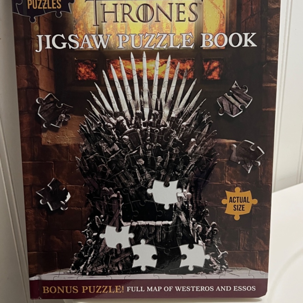 Game of Thrones puzzle book